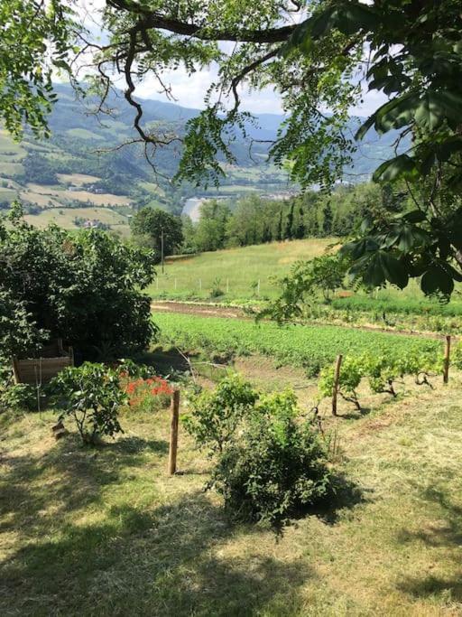 Casa Nella Natura A Bobbio Exteriör bild