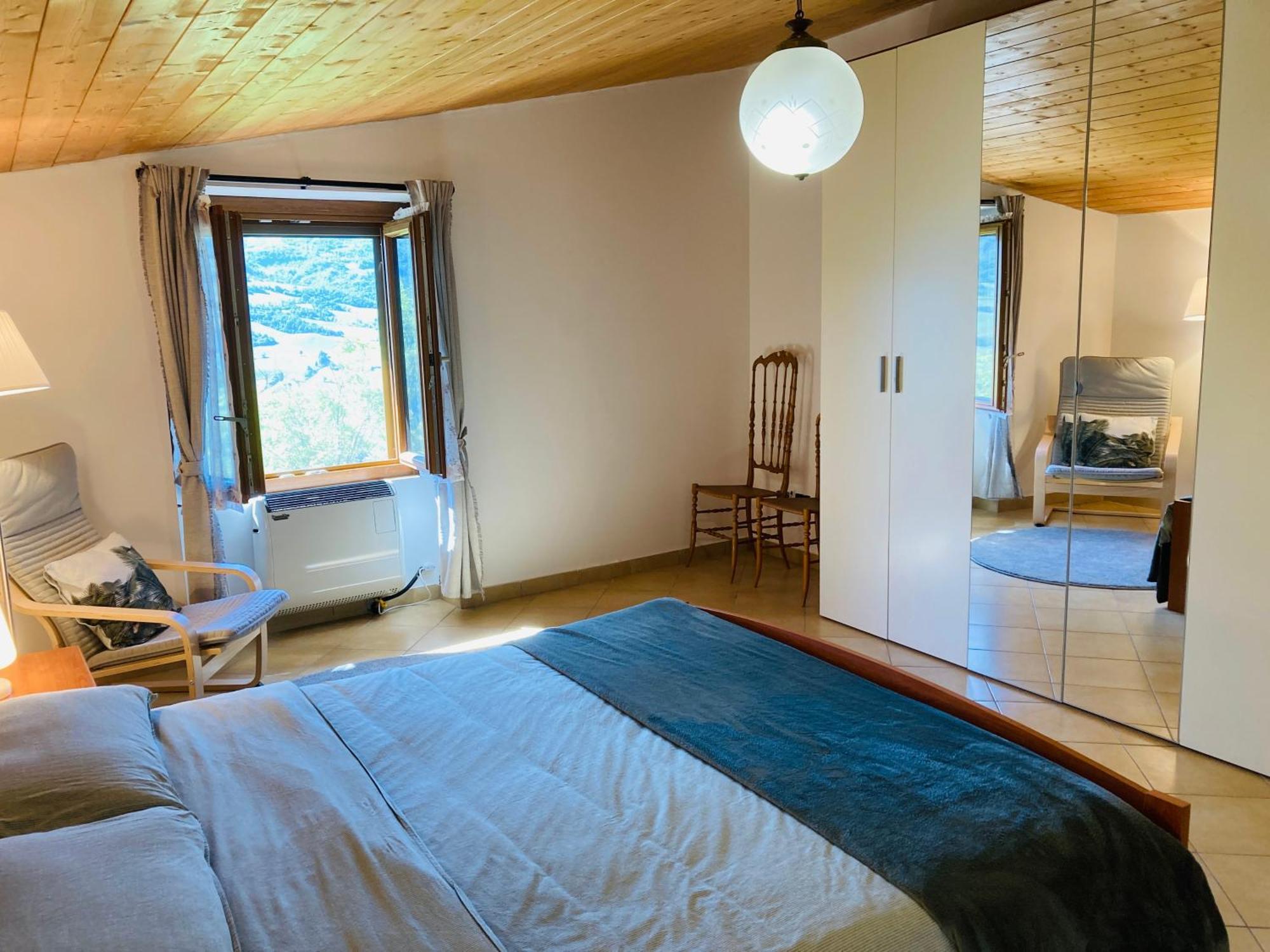 Casa Nella Natura A Bobbio Exteriör bild